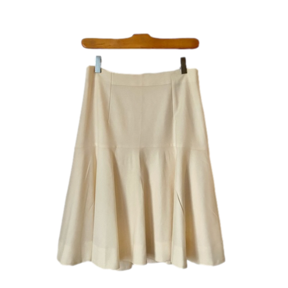 J. Crew Dresses & Skirts - J Crew A- Line Cream Midi Skirt
